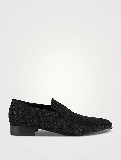 Glitter Evening Loafers