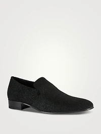 Glitter Evening Loafers