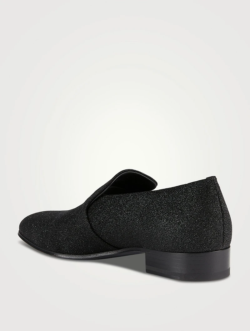 Glitter Evening Loafers