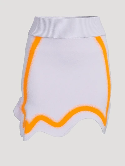 Katie Wavy Mini Skirt