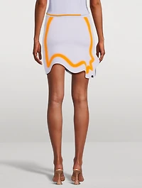 Katie Wavy Mini Skirt