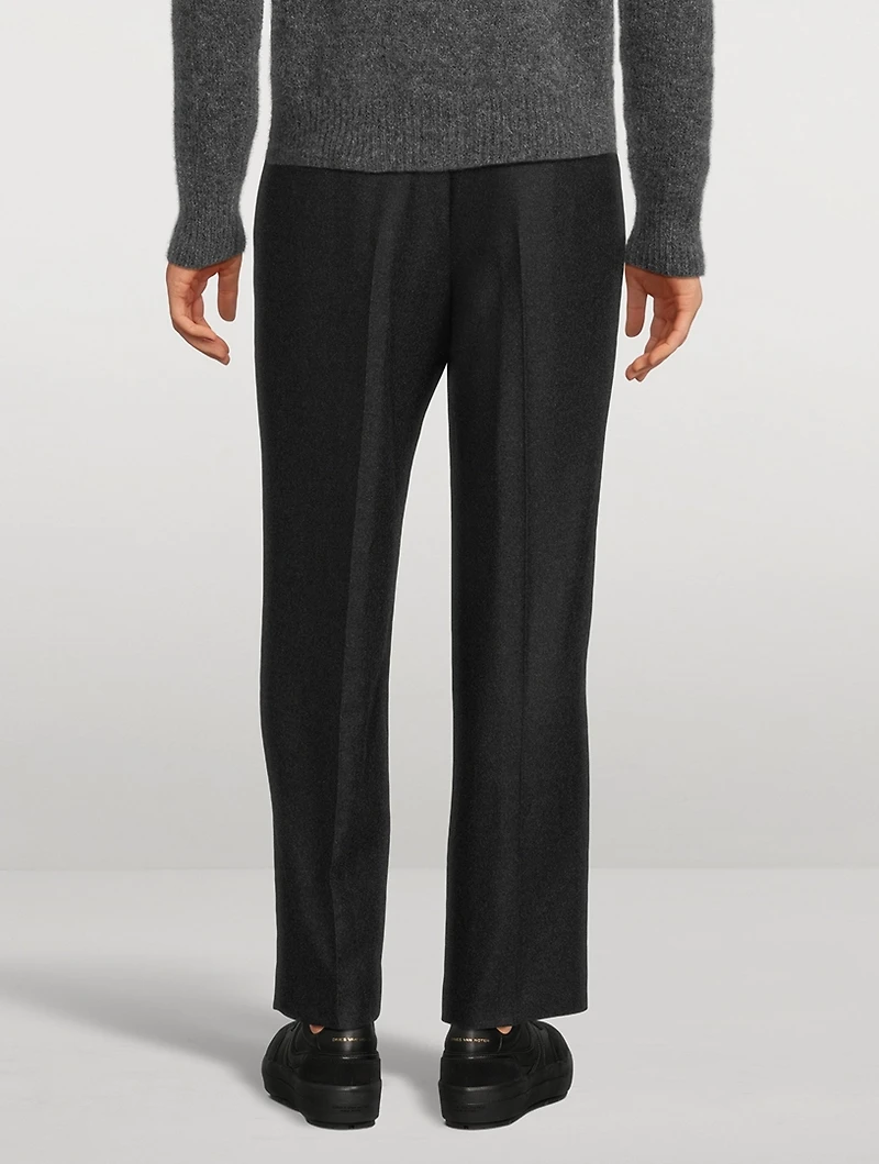 Phoenix Wool Straight-Leg Pants