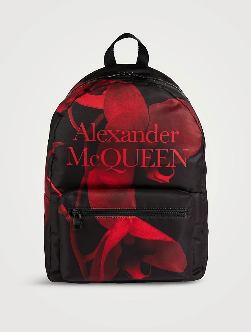 Red Orchid Metropolitan Nylon Backpack