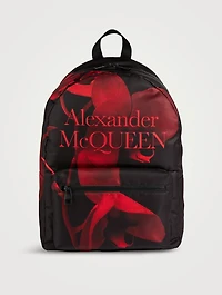 Red Orchid Metropolitan Nylon Backpack