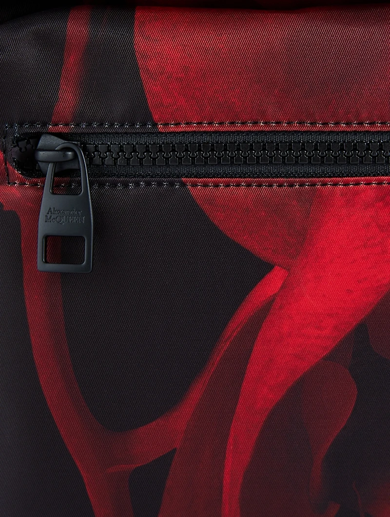 Red Orchid Metropolitan Nylon Backpack