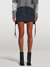 Workwear Mini Skirt