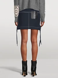 Workwear Mini Skirt