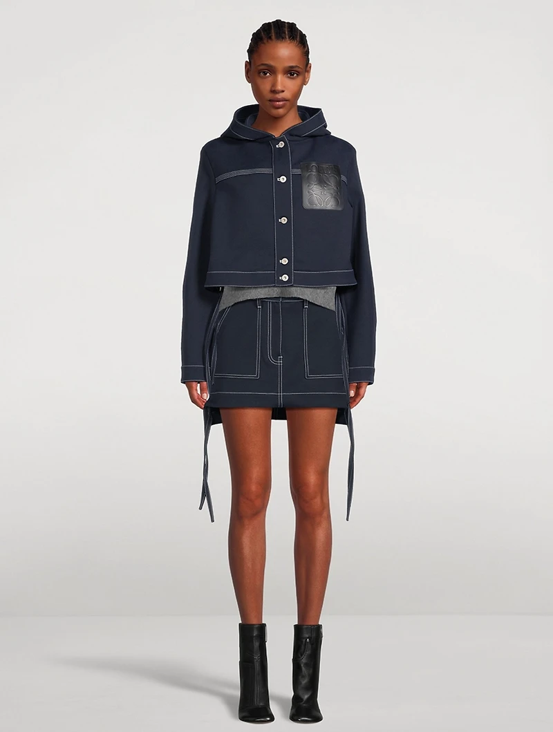 Workwear Mini Skirt