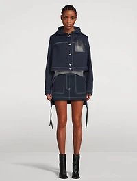 Workwear Mini Skirt