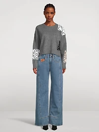 Anagram Jacquard Sweater