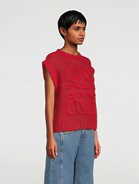 Anagram Mohair-Blend Sweater Vest