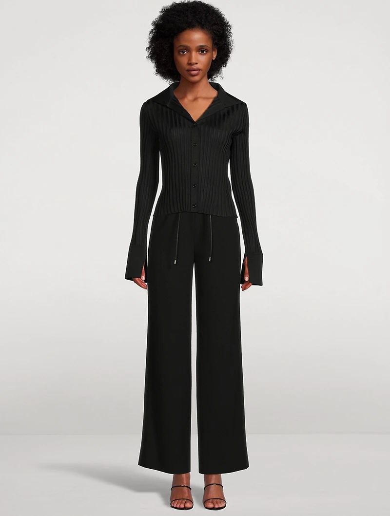 Ribbed Cardigan