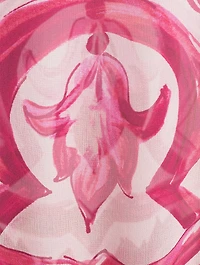 Silk Cover-Up Majolica Print