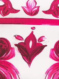 Triangle Bikini Set Majolica Print