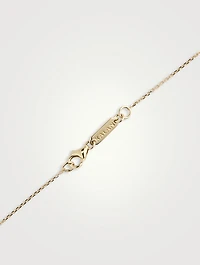 Gold Emerald-Cut Paraiba Topaz Necklace