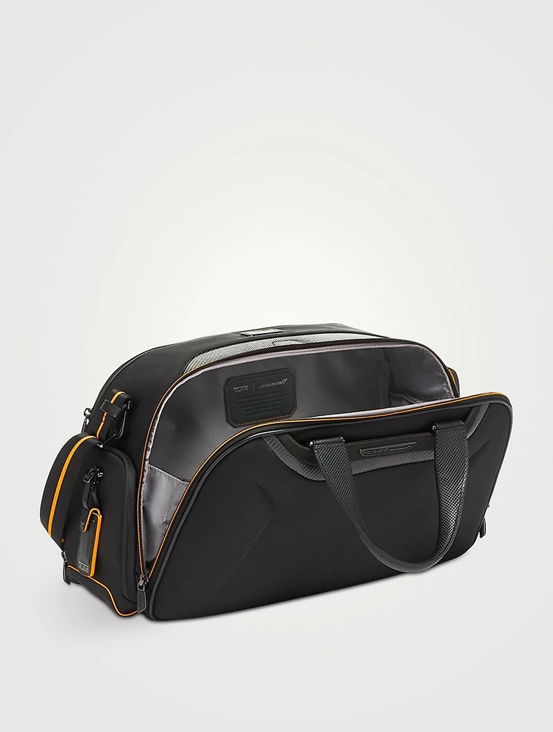 TUMI X MCLAREN Quantum Duffel Bag