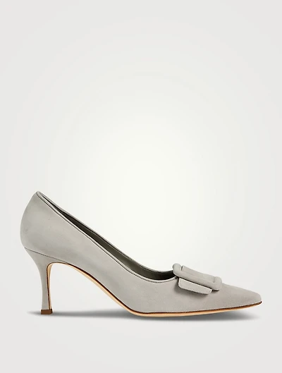 Maysale 90 Suede Pumps