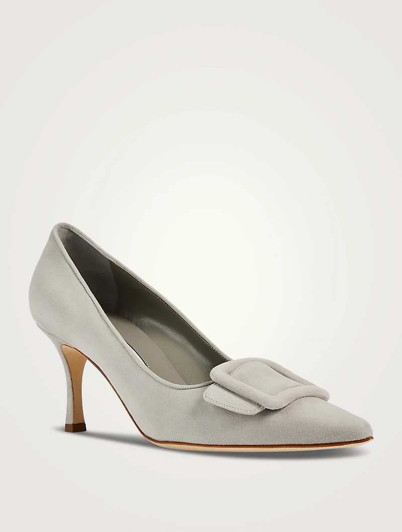 Maysale 90 Suede Pumps