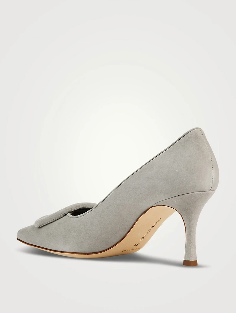 Maysale 90 Suede Pumps