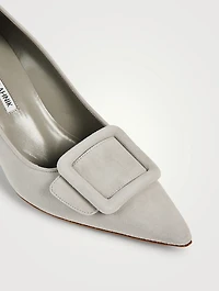 Maysale 90 Suede Pumps