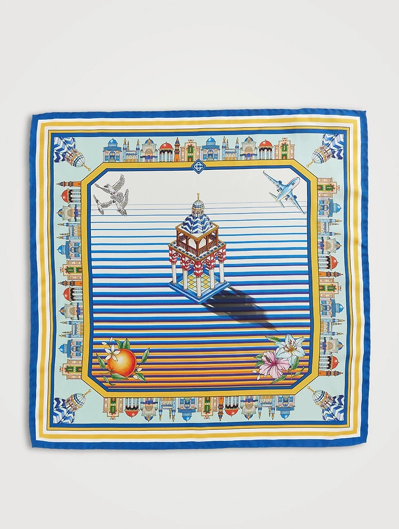 Les Elements Silk Scarf