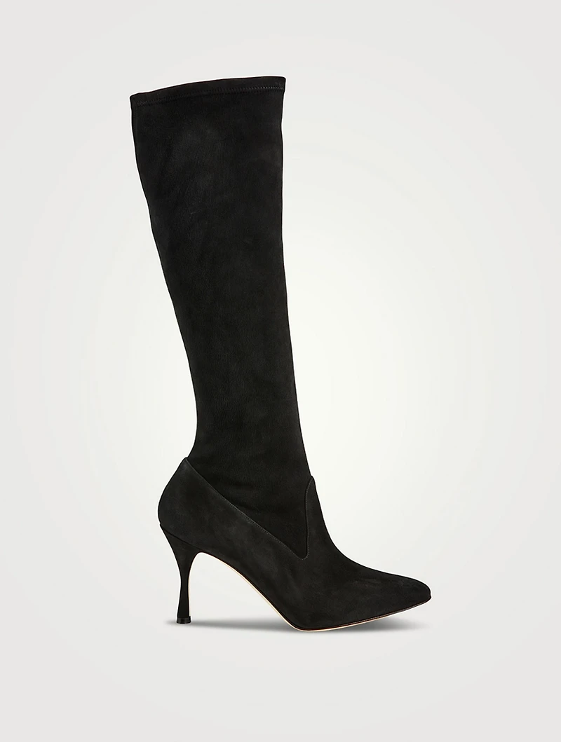 Pamfilo Suede Knee-High Boots