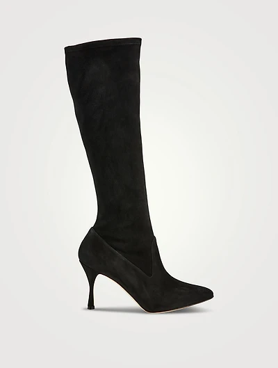 Pamfilo Suede Knee-High Boots