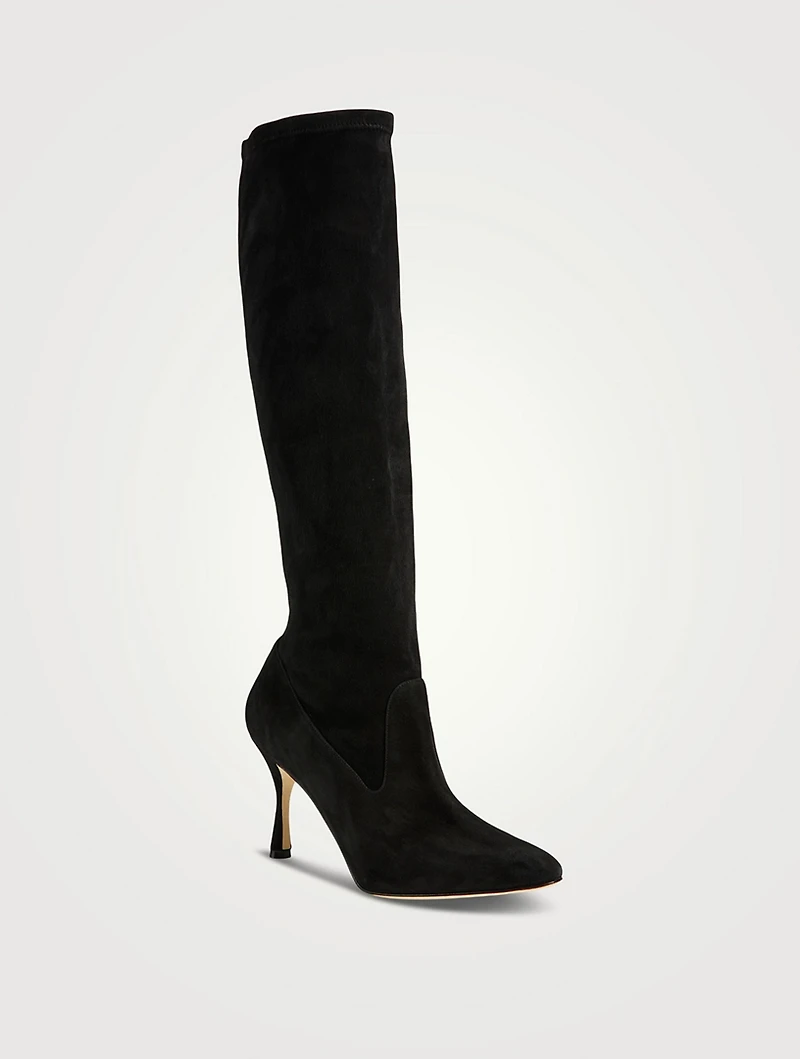 Pamfilo Suede Knee-High Boots