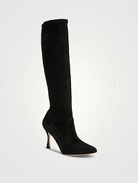 Pamfilo Suede Knee-High Boots