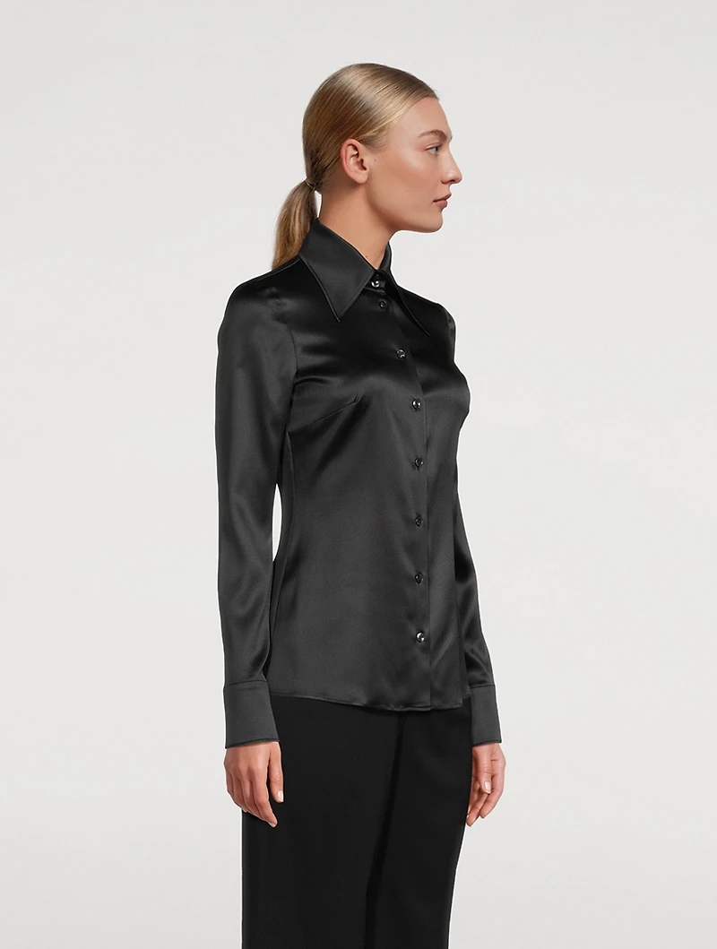 Silk Stretch Shirt