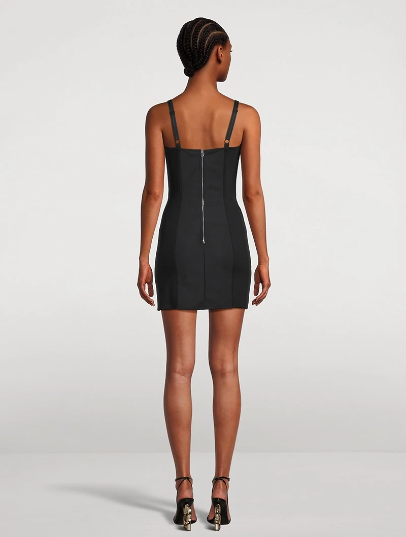 Stretch Jersey Mini Dress