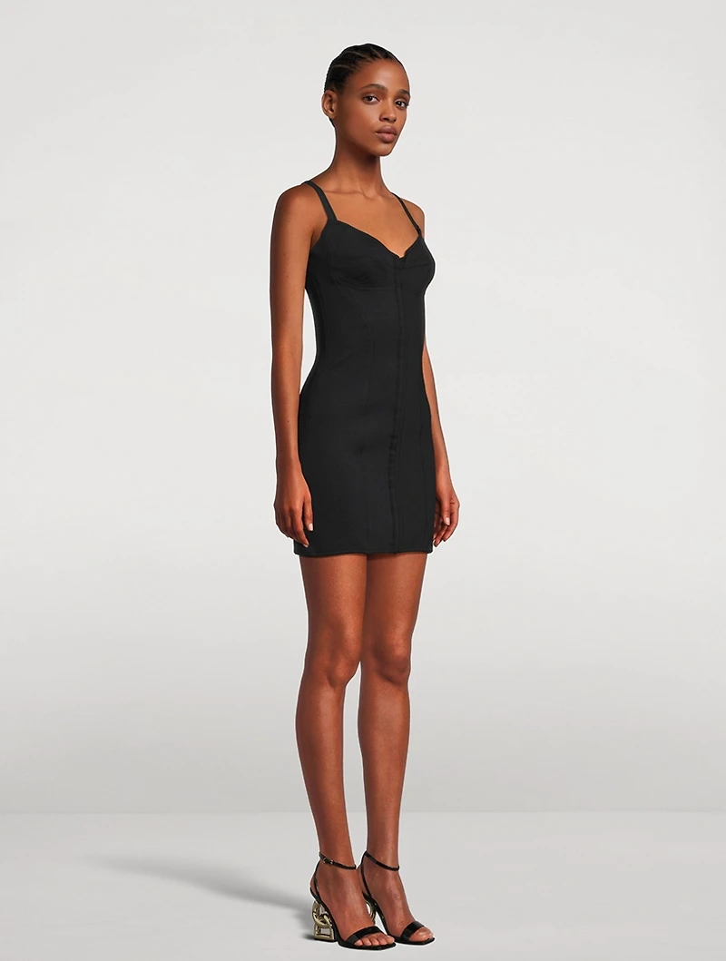 Stretch Jersey Mini Dress