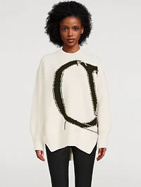 Distressed Wool Sweater
