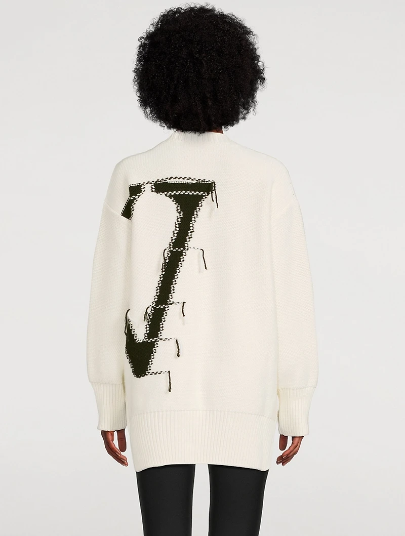 Distressed Wool Sweater