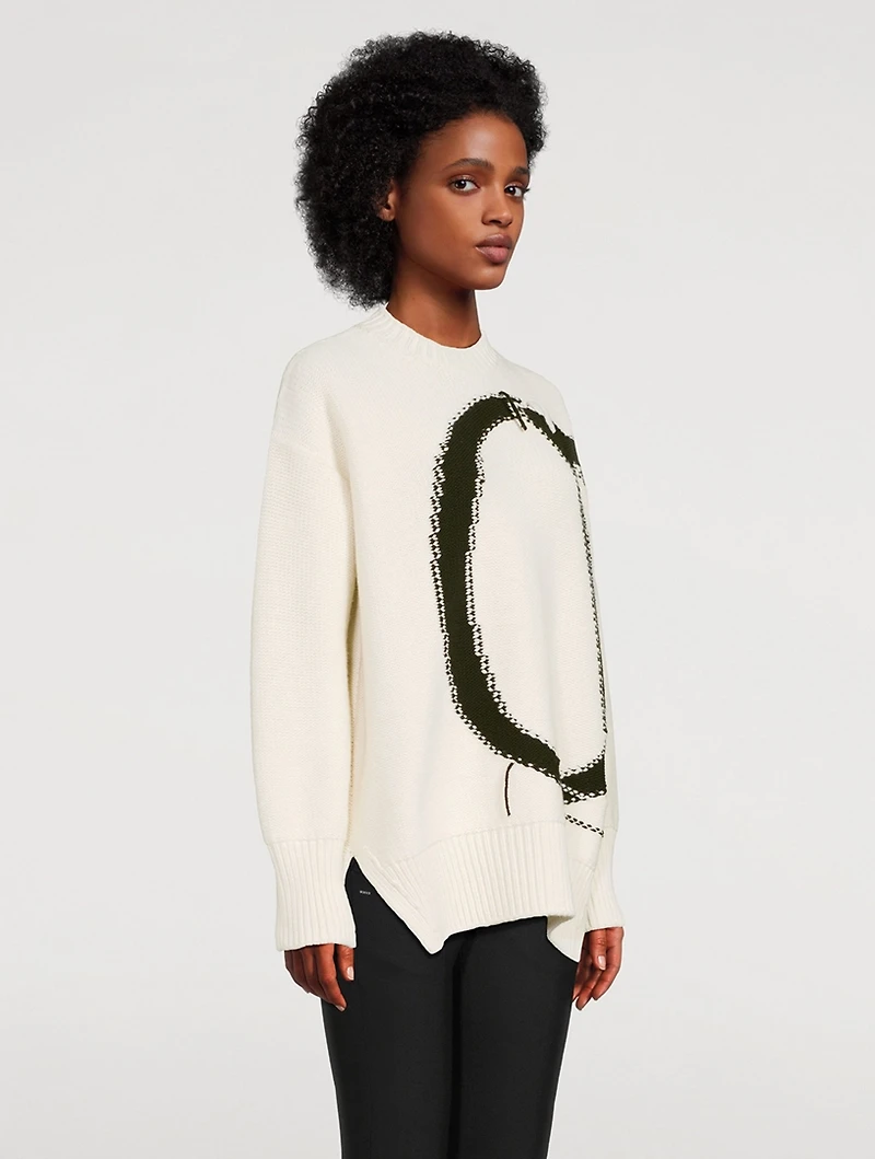 Distressed Wool Sweater