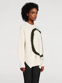 Distressed Wool Sweater