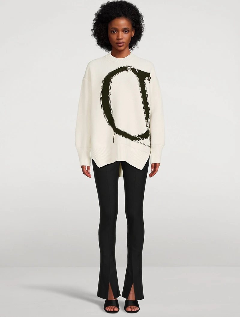 Distressed Wool Sweater