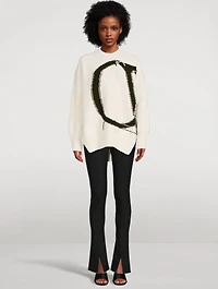 Distressed Wool Sweater