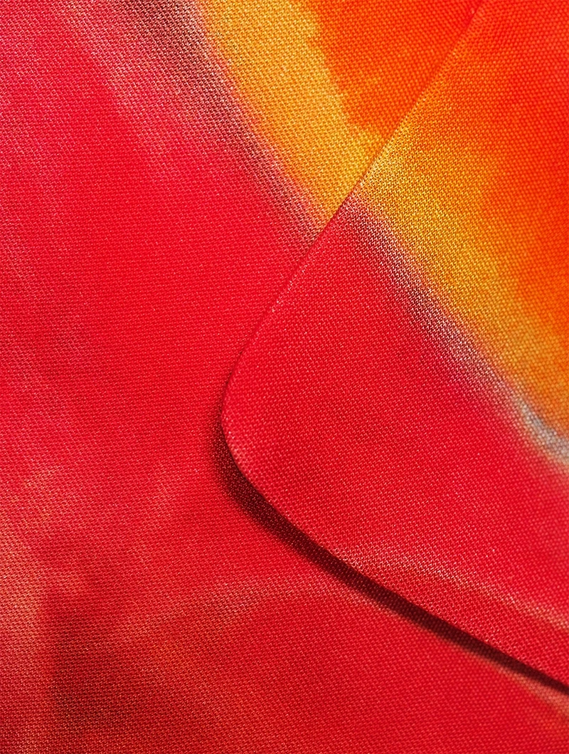 Cady Blazer Solarised Petal Print