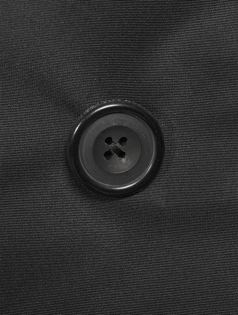 Cutaway Polyfaille Trench Coat