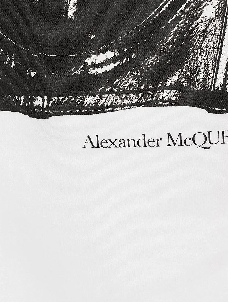 Jersey T-Shirt Biker Bra Print