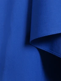 Knotted Poplin Midi Dress