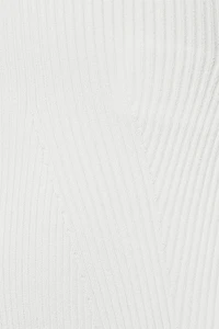 Slashed Knit Shell