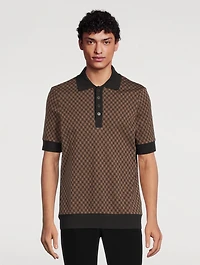 Mini Monogram Jersey Polo