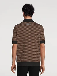 Mini Monogram Jersey Polo