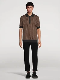 Mini Monogram Jersey Polo