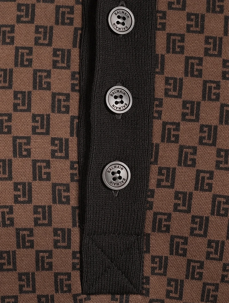 Mini Monogram Jersey Polo