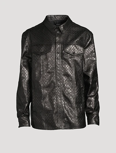 Mini Monogram Lambskin Overshirt