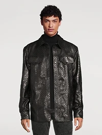Mini Monogram Lambskin Overshirt