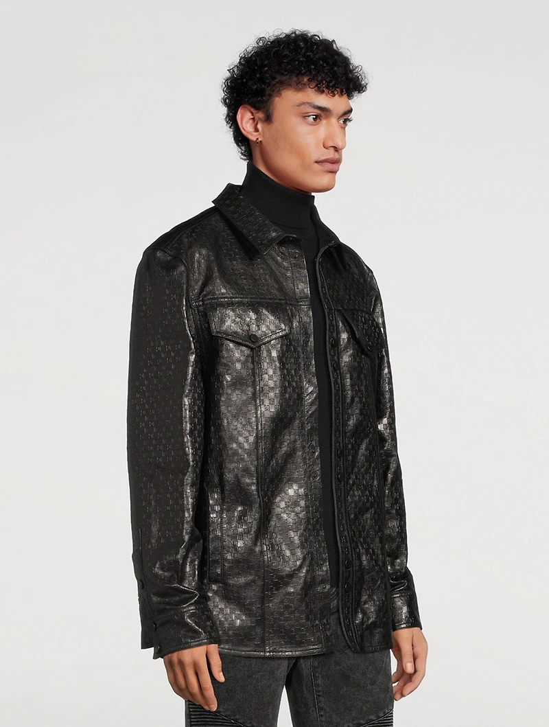 Mini Monogram Lambskin Overshirt
